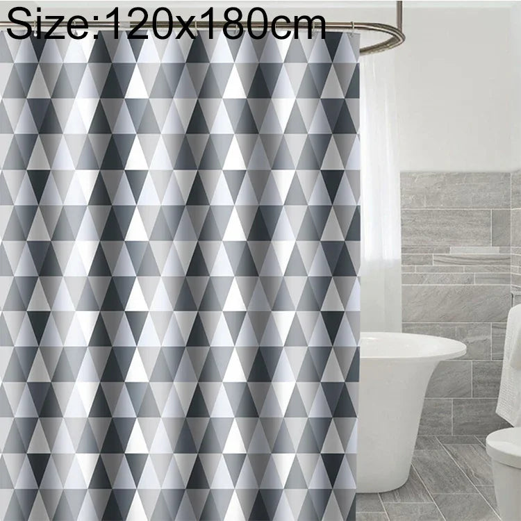 Rèm phòng tắm chống thấm nước vải polyester chống mốc, rèm tắm, 80x180cm, 80x200cm, 100x180cm, 100x200cm, 120x180cm, 120x200cm, 150x180cm, 150x200cm, 180x180cm, 180x200cm, 200x180cm, 200x200cm, 220x200cm, 240x200cm, 260x200cm, 280x200cm
