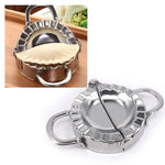 Dụng cụ làm bánh bao bằng thép không gỉ, dao cắt bột, khuôn bánh bao, phụ kiện nhà bếp, dụng cụ làm bánh, loại lớn 9.7cm kèm hộp trắng, loại nhỏ 7.7cm kèm hộp trắng, dao cắt bánh bao tròn 8.3cm, dao cắt bánh bao tròn 7.3cm