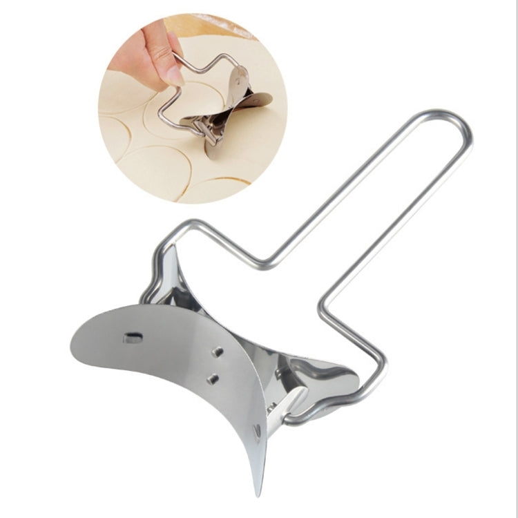 Dụng cụ làm bánh bao bằng thép không gỉ, dao cắt bột, khuôn bánh bao, phụ kiện nhà bếp, dụng cụ làm bánh, loại lớn 9.7cm kèm hộp trắng, loại nhỏ 7.7cm kèm hộp trắng, dao cắt bánh bao tròn 8.3cm, dao cắt bánh bao tròn 7.3cm