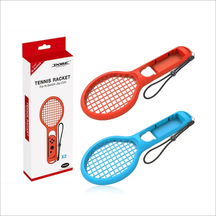 Tay cầm nhỏ trái và phải BODE cho vợt tennis NS, tay cầm chơi game thể thao TNS1843 cho Switch, vợt tennis (Đỏ và xanh dương)