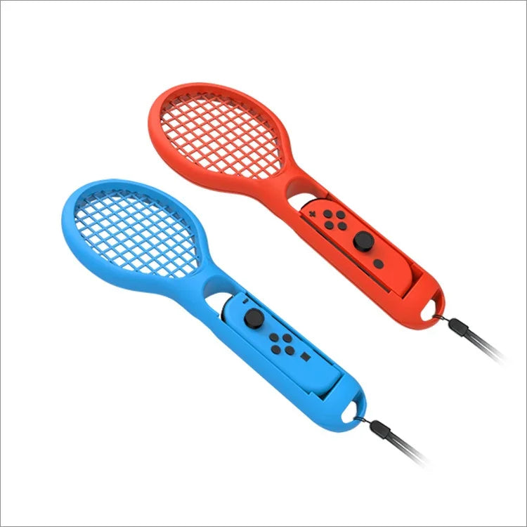 Tay cầm nhỏ trái và phải BODE cho vợt tennis NS, tay cầm chơi game thể thao TNS1843 cho Switch, vợt tennis (Đỏ và xanh dương)