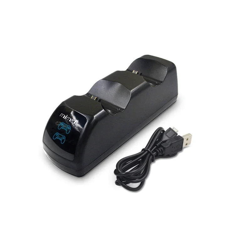 Đế sạc đôi USB có đèn báo cho tay cầm không dây PS4, SND-401