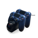 Đế sạc đôi USB có đèn báo cho tay cầm không dây PS4, SND-401