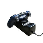 Đế sạc đôi USB có đèn báo cho tay cầm không dây PS4, SND-401
