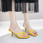 Sandal cao gót nhọn mũi thời trang nữ, size 34, 35, 36, 37, 38, 39