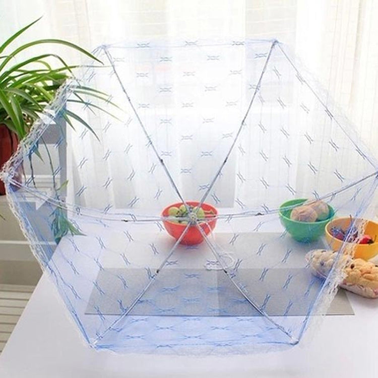 Vỏ Đậy Đĩa Lưới Gấp Ren, Vỏ Đậy Đĩa Chống Bụi In Hình, Vỏ Đậy Thức Ăn Chống Ruồi, Vỏ Đậy Đĩa Gấp Ren