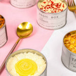 Nắp Trên Cửa Sổ Trời Tròn Sâu Trong Suốt, Hộp Thiếc Đựng Thức Ăn, Hộp Trà, Hộp Nướng Bánh, 9cm x 9cm x 6cm