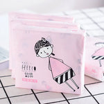 Khăn giấy in hình hoạt hình gia dụng nhiều màu, giao màu ngẫu nhiên, giấy hoạt hình