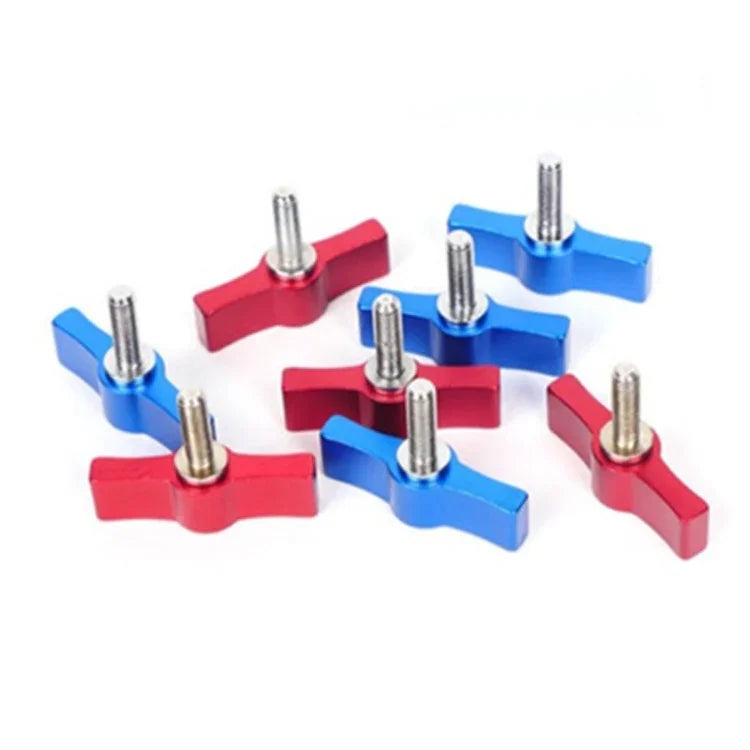 10 vít hình chữ T điều chỉnh đa hướng, tay cầm hợp kim nhôm, các cỡ M4, M5, M6