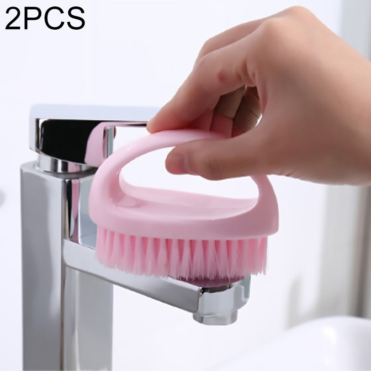 2 cái bàn chải giặt giày mềm đa năng lông mềm phòng tắm