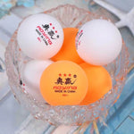 ROYING 10 cái bóng bàn tập luyện chuyên nghiệp ABS, đường kính: 40mm, màu trắng 3 sao, màu cam 3 sao