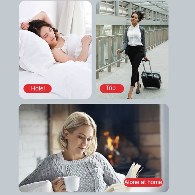 Khóa chặn cửa tự vệ, chặn cửa du lịch, thiết bị khóa cửa an ninh, chặn cửa có báo động
