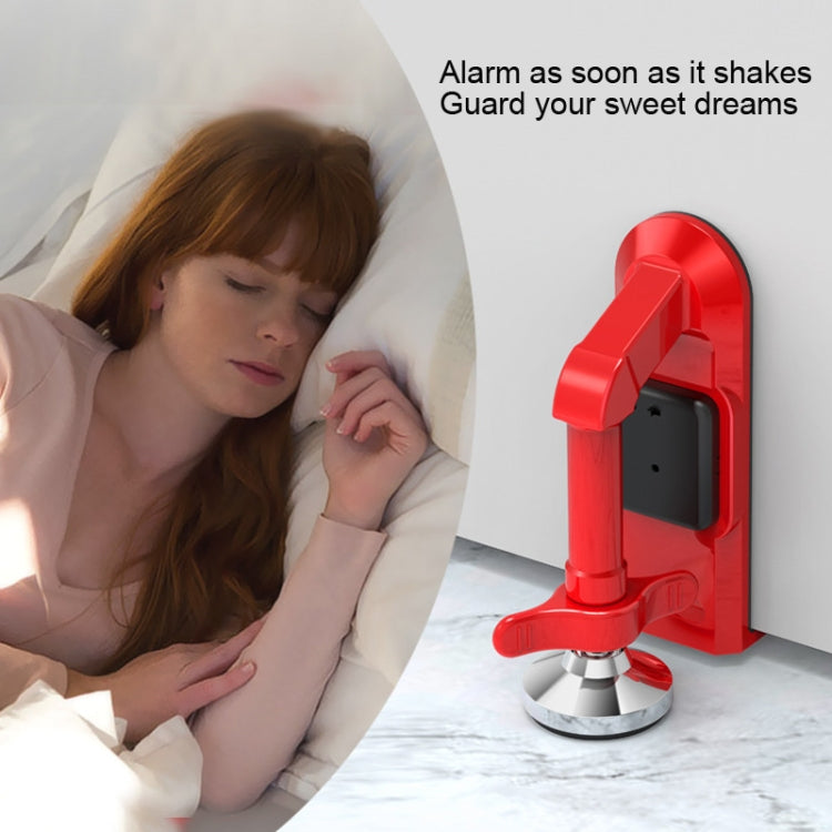 Khóa chặn cửa tự vệ, chặn cửa du lịch, thiết bị khóa cửa an ninh, chặn cửa có báo động