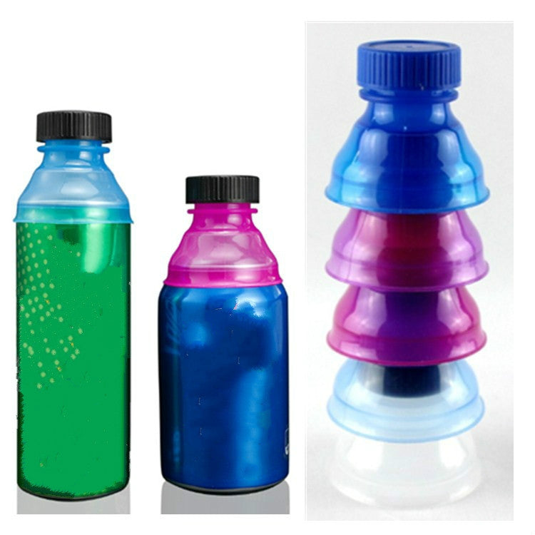 10 nắp lon nhỏ chống rò rỉ nước ngọt Cola, giao màu ngẫu nhiên, 10 chiếc