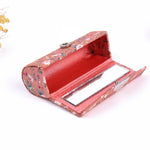 Hộp trang điểm mini có gương di động, hộp đựng son môi