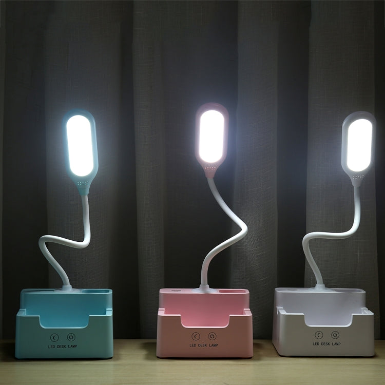 Đèn bàn LED cảm ứng bảo vệ mắt đa chức năng cho phòng ngủ học sinh sạc USB, có quạt, không quạt