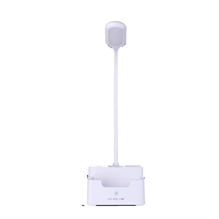Đèn bàn LED cảm ứng bảo vệ mắt đa chức năng cho phòng ngủ học sinh sạc USB, có quạt, không quạt