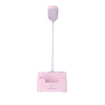 Đèn bàn LED cảm ứng bảo vệ mắt đa chức năng cho phòng ngủ học sinh sạc USB, có quạt, không quạt