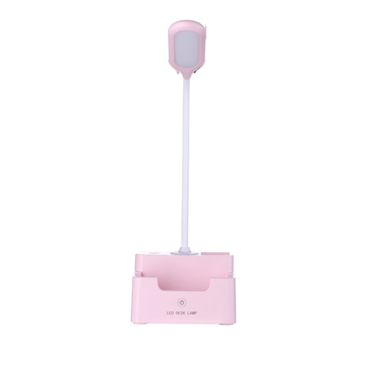 Đèn bàn LED cảm ứng bảo vệ mắt đa chức năng cho phòng ngủ học sinh sạc USB, có quạt, không quạt