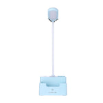 Đèn bàn LED cảm ứng bảo vệ mắt đa chức năng cho phòng ngủ học sinh sạc USB, có quạt, không quạt