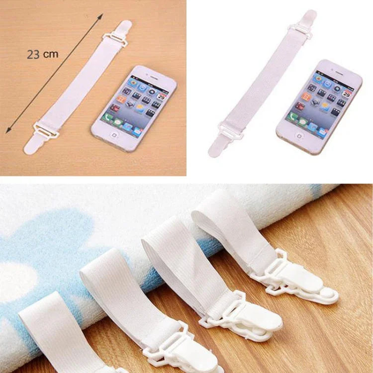 4 Cái Kẹp Băng Đàn Hồi Chống Trượt, Kẹp Băng