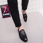 Giày nam phong cách Anh mũi nhọn đa dụng giày casual slip-on, size 38, 39, 40, 41, 42, 43, 44