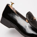 Giày nam phong cách Anh mũi nhọn đa dụng giày casual slip-on, size 38, 39, 40, 41, 42, 43, 44