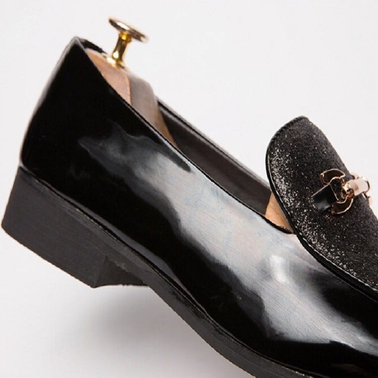Giày nam phong cách Anh mũi nhọn đa dụng giày casual slip-on, size 38, 39, 40, 41, 42, 43, 44