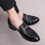 Giày nam phong cách Anh mũi nhọn đa dụng giày casual slip-on, size 38, 39, 40, 41, 42, 43, 44