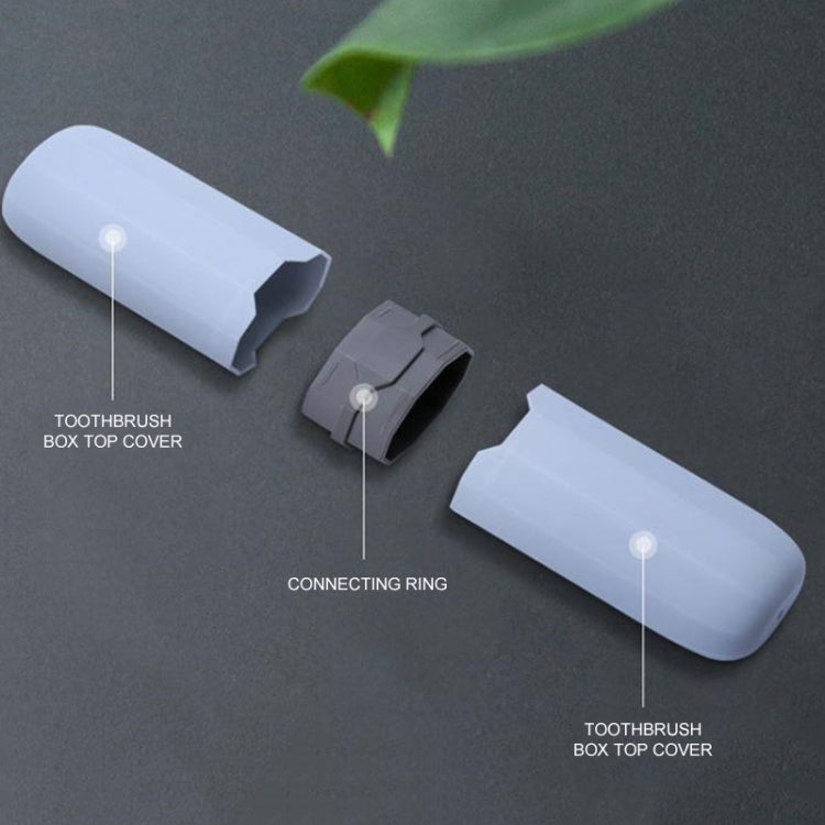 Hộp đựng cốc bàn chải đánh răng và kem đánh răng du lịch ngoài trời, hộp đựng cốc