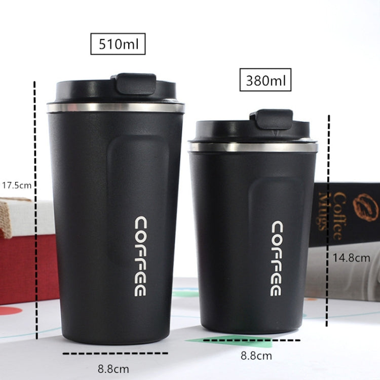 Phiên Bản Thông Minh Cốc Cà Phê Du Lịch Giữ Nhiệt Inox 304 Đôi, 380ml Trắng, 380ml Đen, 380ml Xanh Lá, 380ml Xanh Dương, 380ml Hồng, 510ml Trắng, 510ml Đen, 510ml Xanh Lá, 510ml Xanh Dương, 510ml Hồng