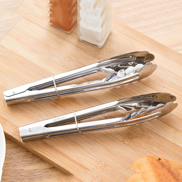 3 chiếc kẹp thực phẩm bằng thép không gỉ 9 inch, kẹp bánh mì nướng BBQ, dụng cụ làm bánh