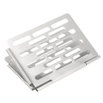 Lưới nướng BBQ gấp bằng thép không gỉ Phụ kiện dã ngoại BBQ di động, S 15x10.3CM, M 22.6x15.8CM, L 35.8x20CM