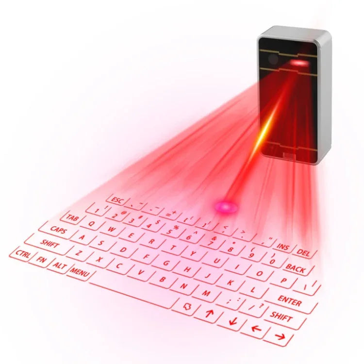 Bàn phím chuột ảo laser di động JHP-Best không dây Bluetooth, máy chiếu laser, loa