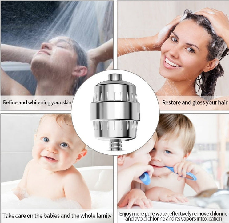 Bộ Lọc Nước Tắm Lớp Than Hoạt Tính 10-15 Lớp, Bộ Lọc Nước Tắm, Bộ Lọc Than Hoạt Tính