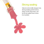 5 Cái Nút Chặn Rượu Silicone Hình Hoa, Nút Chặn Bia, 5 Cái Hình Hoa (Xanh Lá), 5 Cái Hình Hoa (Tím), 5 Cái Hình Hoa (Đỏ), 5 Cái Hình Hoa (Xanh Dương)