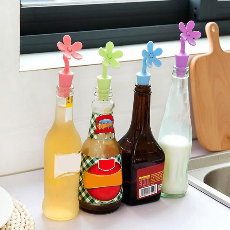5 Cái Nút Chặn Rượu Silicone Hình Hoa, Nút Chặn Bia, 5 Cái Hình Hoa (Xanh Lá), 5 Cái Hình Hoa (Tím), 5 Cái Hình Hoa (Đỏ), 5 Cái Hình Hoa (Xanh Dương)