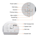 Khung ảnh kỹ thuật số LED 7 inch DPF-706, máy quảng cáo treo tường, phích cắm Mỹ, EU, Anh, Úc