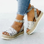 Sandal nữ đế bằng khóa một nút, size 35, 36, 37, 38, 39, 40, 41, 42, 43, 44