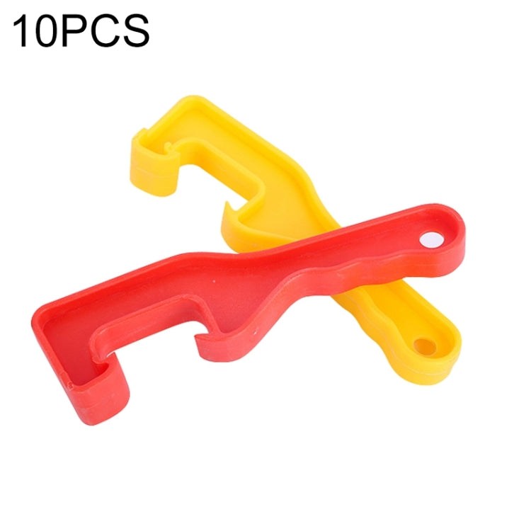 Bộ 10 dụng cụ mở thùng sơn ABS chống nước Dày, Dụng cụ mở nắp thùng sơn, Giao màu ngẫu nhiên