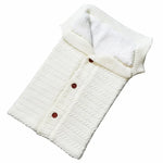 Túi ngủ cho trẻ sơ sinh bằng vải cotton mềm ấm đan kim