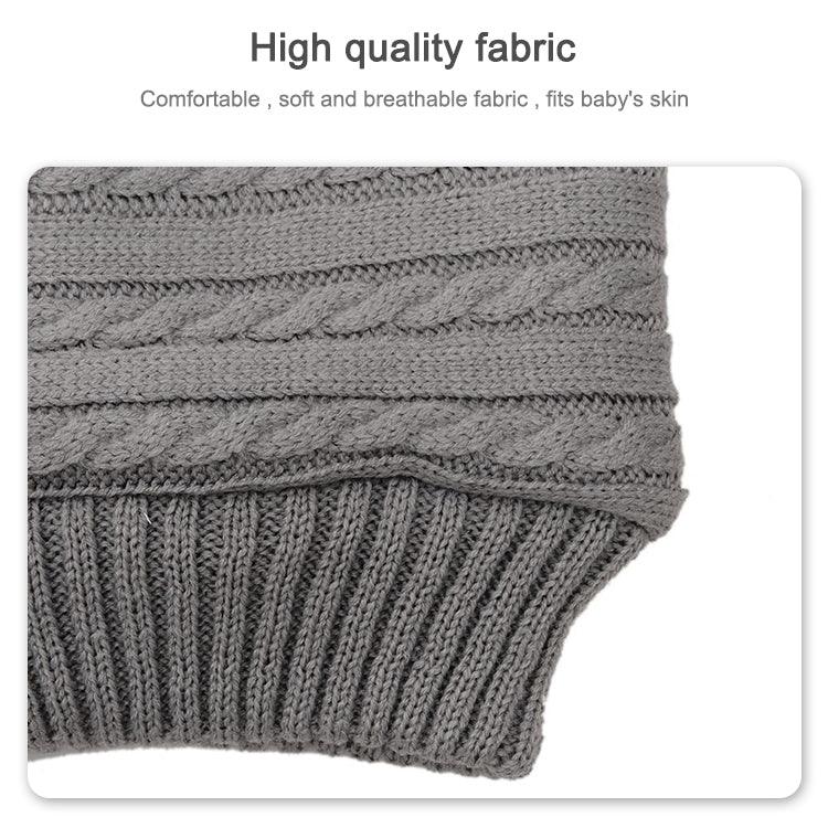 Túi ngủ cho trẻ sơ sinh bằng vải cotton mềm ấm đan kim