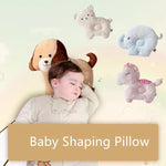 Gối bảo vệ đầu cotton hoạt hình cho bé, thoáng khí, có thể giặt, chống cắn, gối tựa đầu