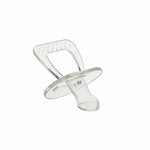 Sản phẩm cho bé, núm vú giả silicone tròn đầy đủ, núm vú giả trong suốt đầu tròn