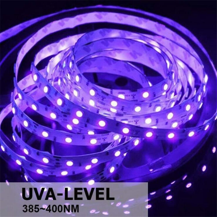 Đèn LED dây UV tím SMD 2835, đèn trang trí, chống nước 5m, chống nước 10m, bản mạch trần 5m, bản mạch trần 10m