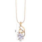 Fashion Wedding Zircon Crystal Jewelry Sets for Women