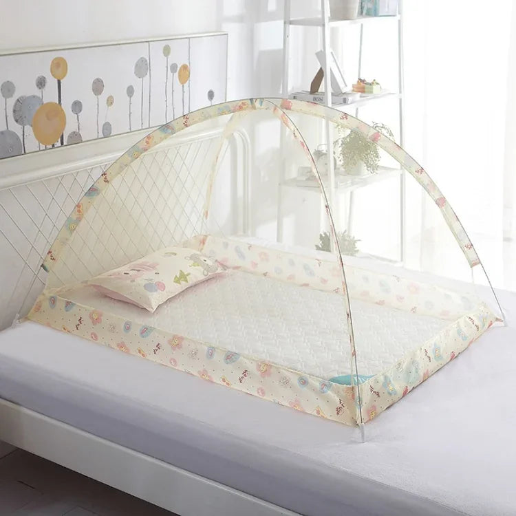 Mùng trẻ em không giới hạn mùa xuân và mùa hè, lều trẻ em, lắp đặt miễn phí