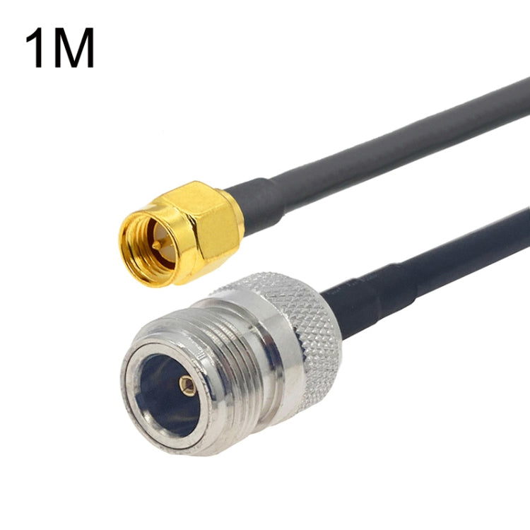 Cáp chuyển đổi SMA đực sang N cái RG58, các độ dài 0.5m, 1m, 1.5m, 3m, 5m, 10m