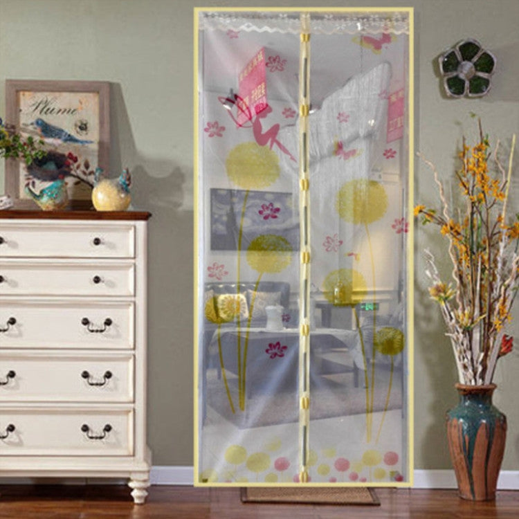 Màn chống muỗi mùa hè cửa lưới mềm nam châm, 90 x 210cm, 100 x 210cm