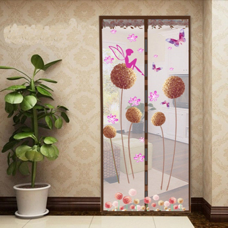 Màn chống muỗi mùa hè cửa lưới mềm nam châm, 90 x 210cm, 100 x 210cm